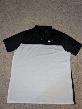 Nike Men's Standard Dri-FIT Colorblock Golf Polo Size XL